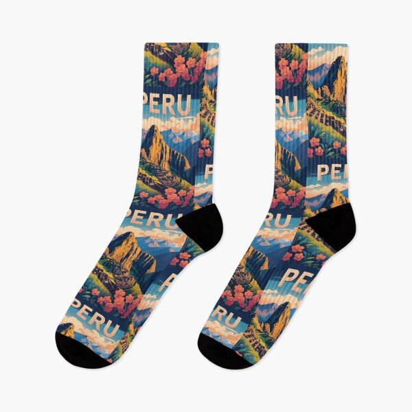 Item preview, Peru Retro Vintage Travel Design designed and sold by TravelersGems.
