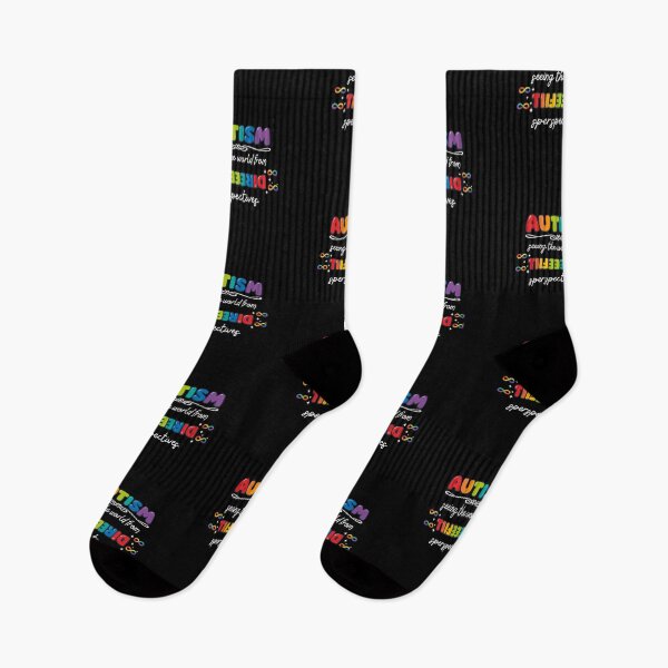 Item preview, funny Autism-Awareness-Seeing-The-World-Differently designed and sold by w66aboo.
