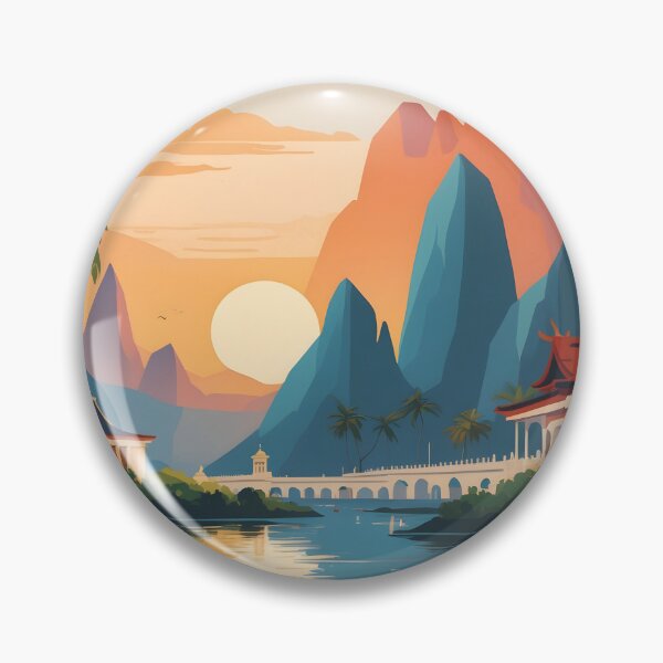 Item preview, Philippines Retro Vintage Travel Design designed and sold by TravelersGems.