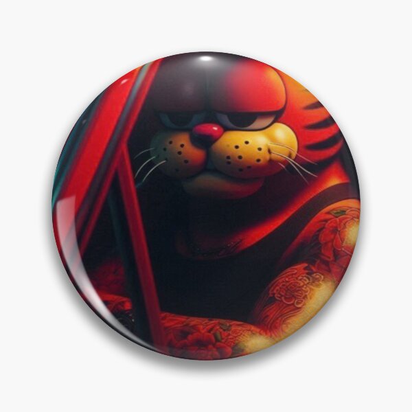 Item preview, “Lasagna Fugitive in the Feline Redline” designed and sold by Print Fiction.