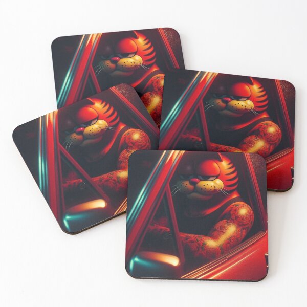 Item preview, “Lasagna Fugitive in the Feline Redline” designed and sold by Print Fiction.