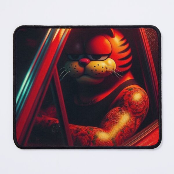 Item preview, “Lasagna Fugitive in the Feline Redline” designed and sold by Print Fiction.