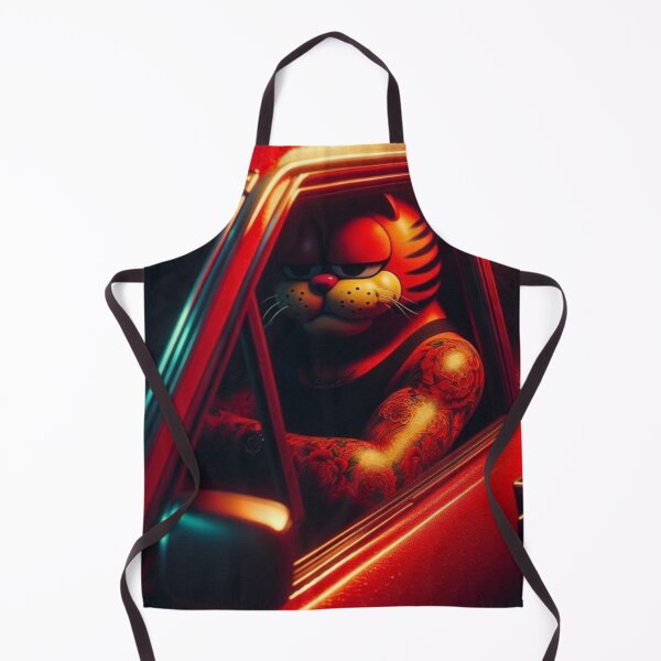Item preview, “Lasagna Fugitive in the Feline Redline” designed and sold by Print Fiction.