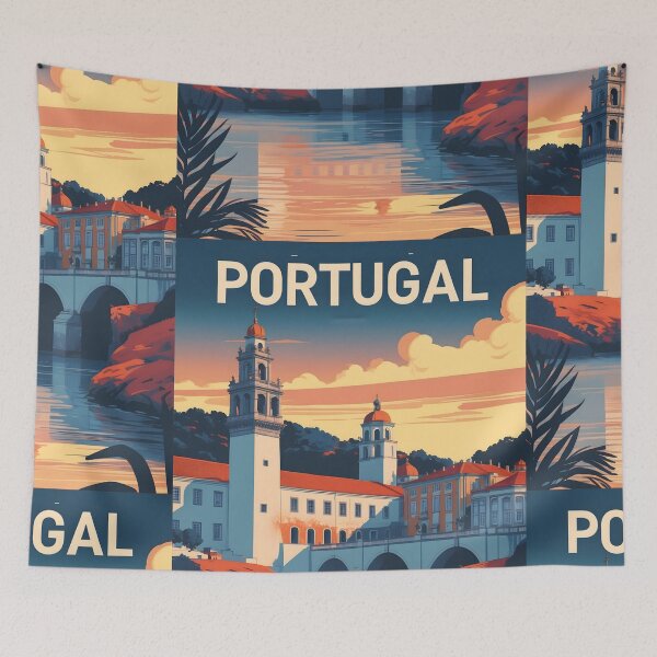 Item preview, Portugal Retro Vintage Travel Design designed and sold by TravelersGems.