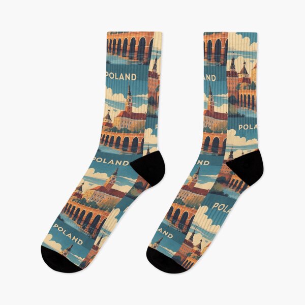Item preview, Poland Retro Vintage Travel Design designed and sold by TravelersGems.