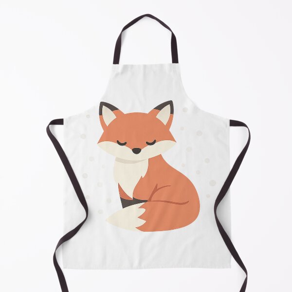 Item preview, Quiet Winter Fox with Soft Snowfall designed and sold by Fernova.