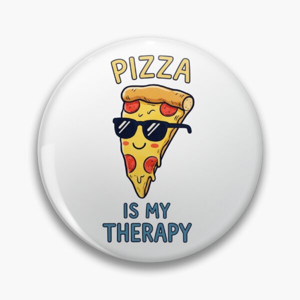 Item preview, pizza is my therapy, pizza lover, funnyfits70, Humor, Funny, retro, vintages, funny quotes, animal humor, designed and sold by FunnyFits70.