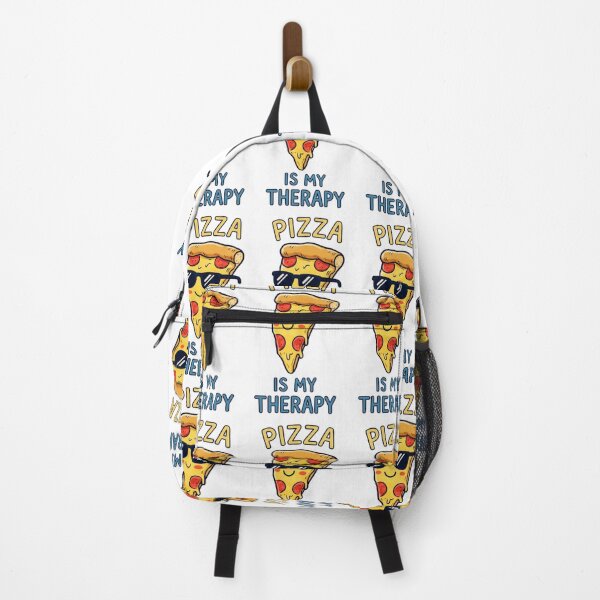 Item preview, pizza is my therapy, pizza lover, funnyfits70, Humor, Funny, retro, vintages, funny quotes, animal humor, designed and sold by FunnyFits70.