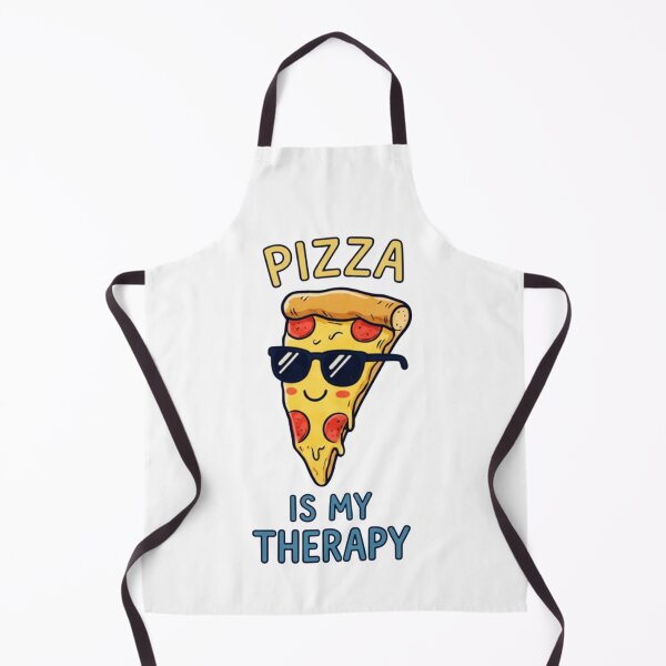 Item preview, pizza is my therapy, pizza lover, funnyfits70, Humor, Funny, retro, vintages, funny quotes, animal humor, designed and sold by FunnyFits70.