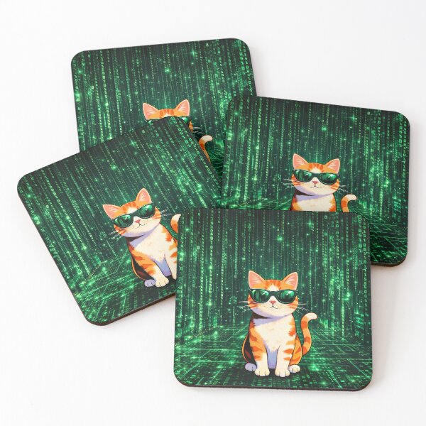 Item preview, Matrix Guardian Cat – Beyond the Code designed and sold by Dominik1994.