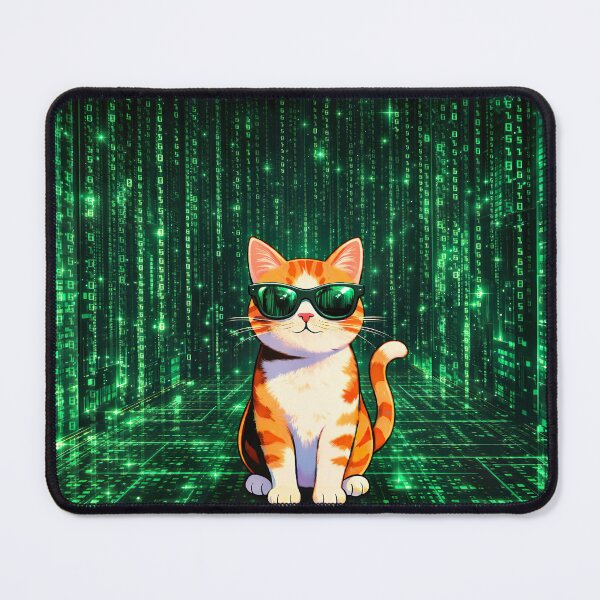 Item preview, Matrix Guardian Cat – Beyond the Code designed and sold by Dominik1994.