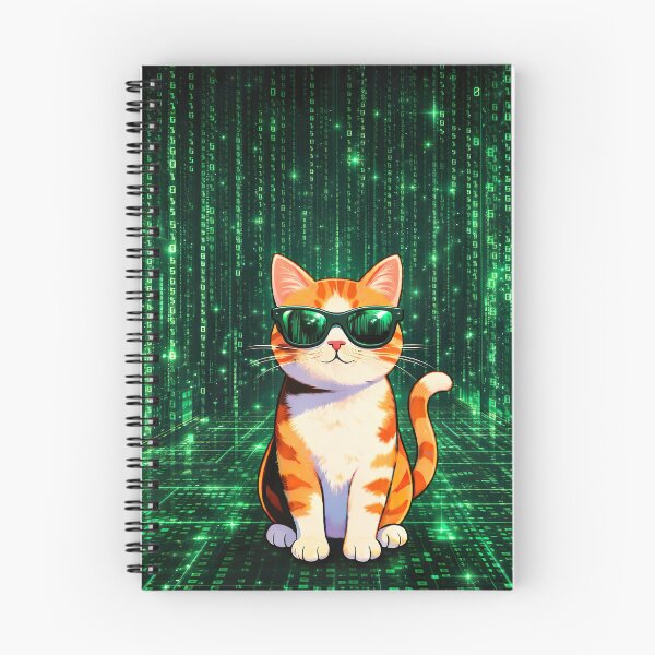 Item preview, Matrix Guardian Cat – Beyond the Code designed and sold by Dominik1994.