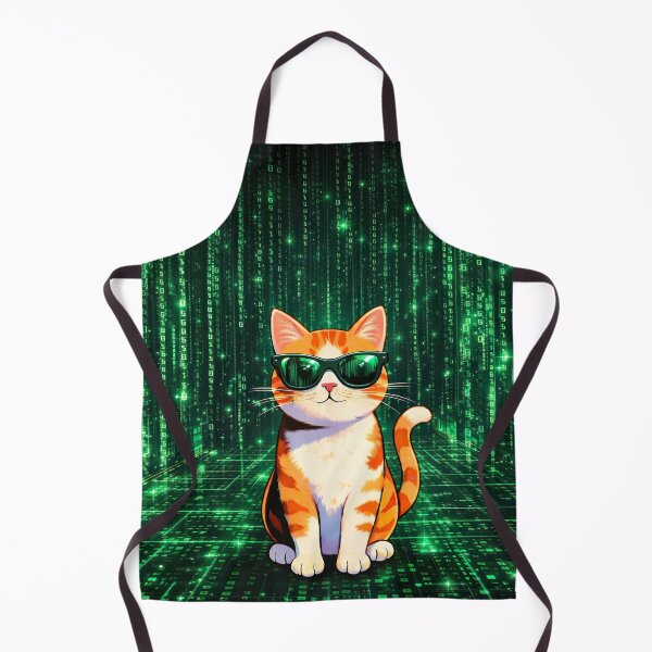 Item preview, Matrix Guardian Cat – Beyond the Code designed and sold by Dominik1994.