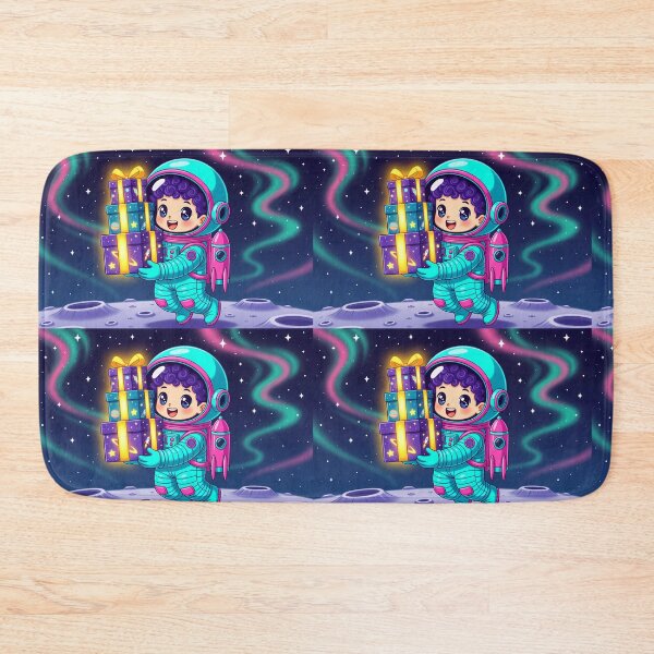 Item preview, Gift Holding Astronaut Kawaii Moon Print designed and sold by NovaDigitalArt45.