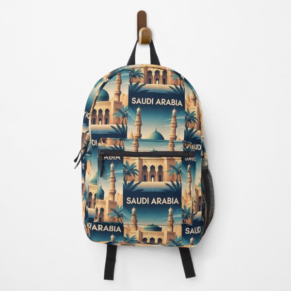 Item preview, Saudi Arabia Retro Vintage Travel Design designed and sold by TravelersGems.