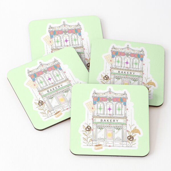 Item preview, Magical Bakery Illustration – Dreamy Cake Shop with Floating Desserts designed and sold by Sugar Wisdom .