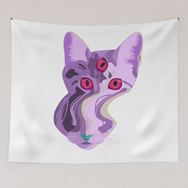 Item preview, Trippy Kitty designed and sold by ashtroart.