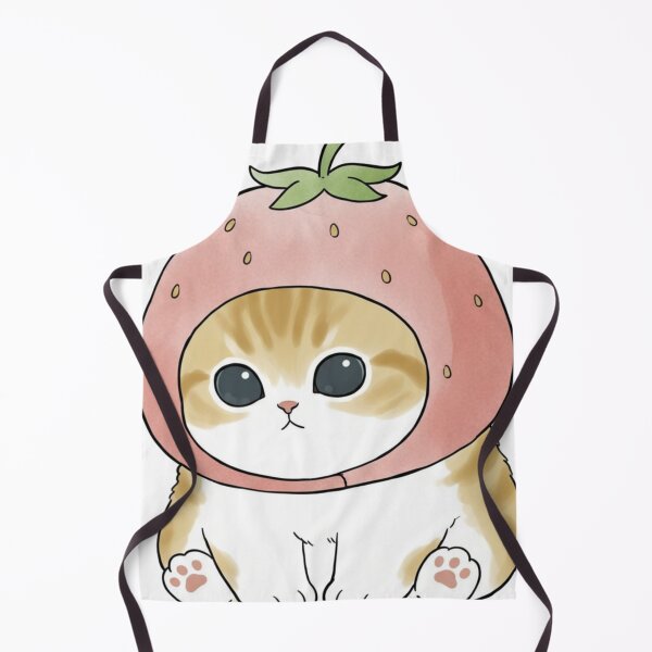 Item preview, Chubby Strawberry Mofusand Kitty designed and sold by heypattistudio.