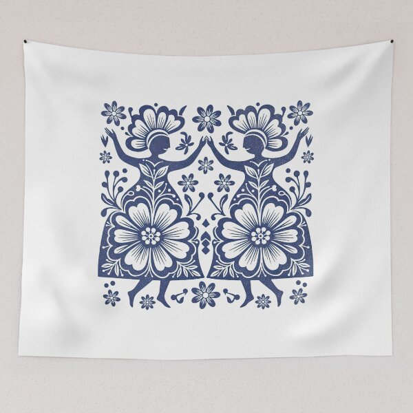 Item preview, Twin Blossoms Dancing In Harmony designed and sold by EdvvinStudios.