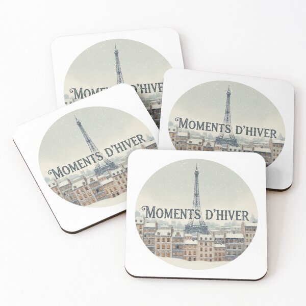 Item preview, The Hague Moments d’Hiver – Cozy Winter City Sticker Art designed and sold by Imaginarium of Chaos falcon88 .