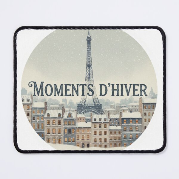 Item preview, The Hague Moments d’Hiver – Cozy Winter City Sticker Art designed and sold by Imaginarium of Chaos falcon88 .