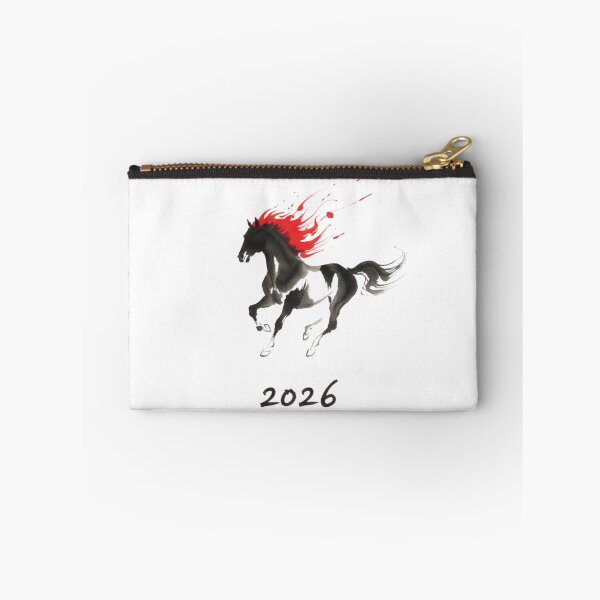 Item preview, 2026 Year of the Fire Horse - Dynamic Ink Wash Art V.5 designed and sold by xMErCUrY03x.