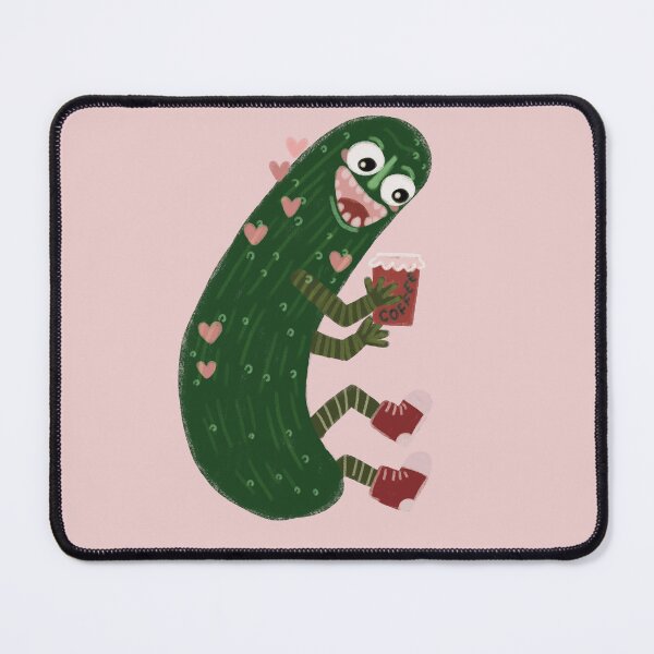 Item preview, Cucumbers with coffee, cucumber memes designed and sold by Dormitria.