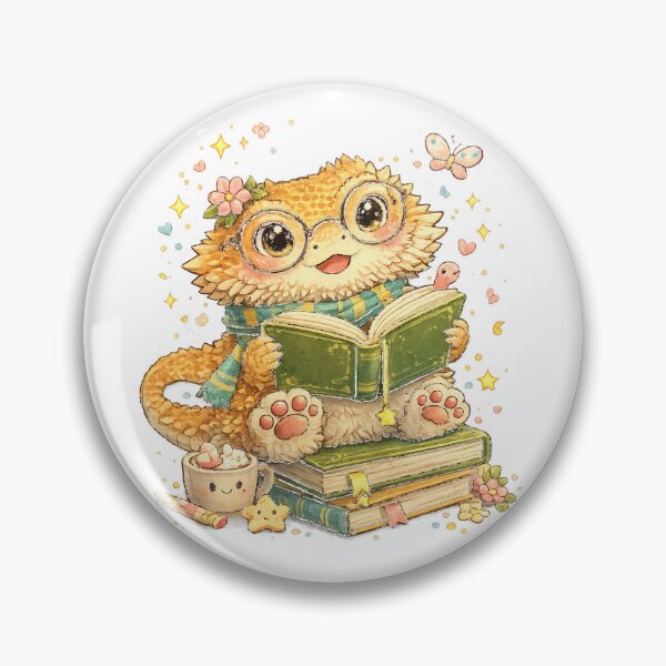 Item preview, Bookish Kindle – Cute Kawaii Cat for Cozy Reading Lovers designed and sold by Paws-nd-Prints.