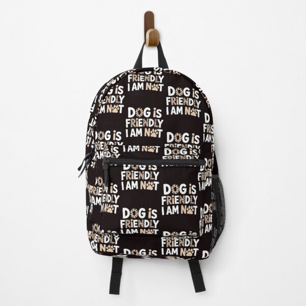 Item preview, Dog Is Friendly I Am Not – Sarcastic Animal Lover Aesthetic designed and sold by Redgiant87x.