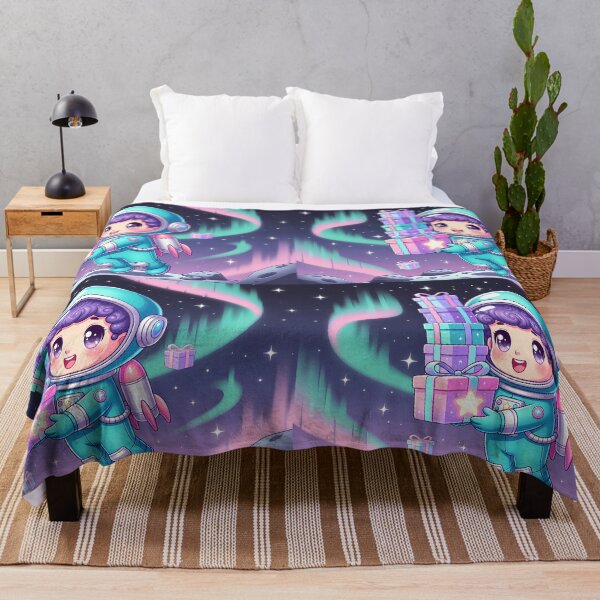 Item preview, Copy of Gift Holding Astronaut Kawaii Moon Print designed and sold by NovaDigitalArt45.