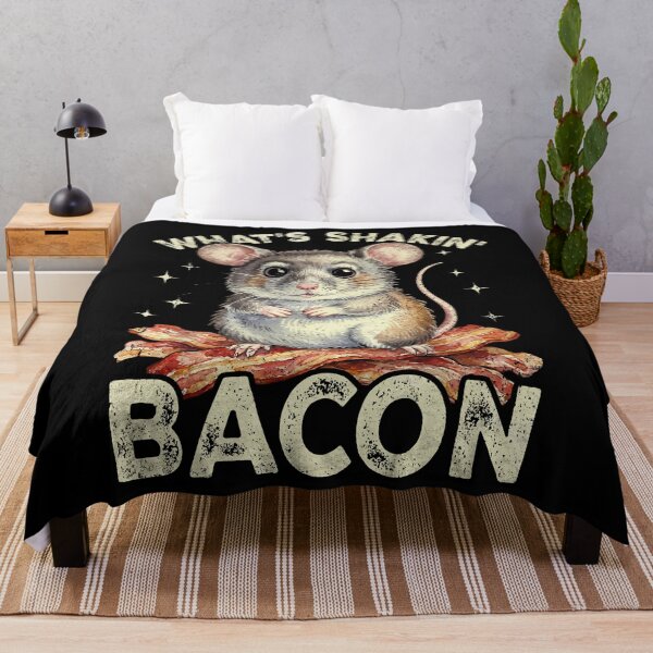 Item preview, What's Shakin' Bacon Funny Mouse designed and sold by BlightedArt.