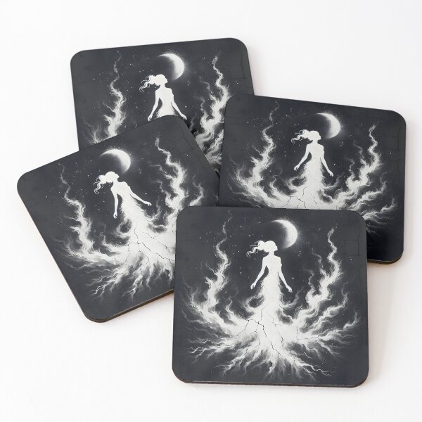 Item preview, Cracked White Fire, Ai Generated Art  designed and sold by ACC .