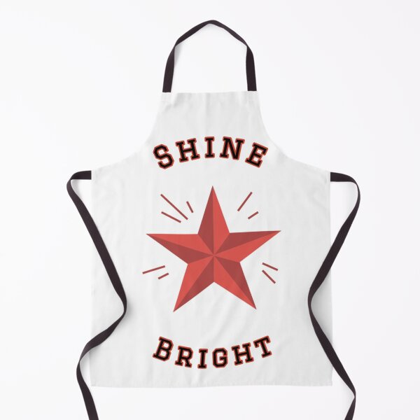 Item preview, Shine Bright Red Star Digital Graphic Design designed and sold by Licorice Moon.