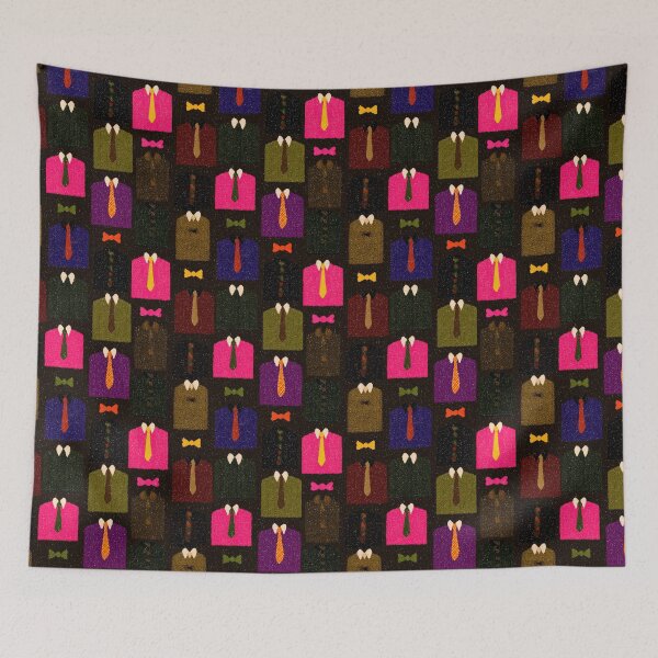 Item preview, Colorful Shirt Tie Bow Tie Grid Pattern designed and sold by bubblegoth.