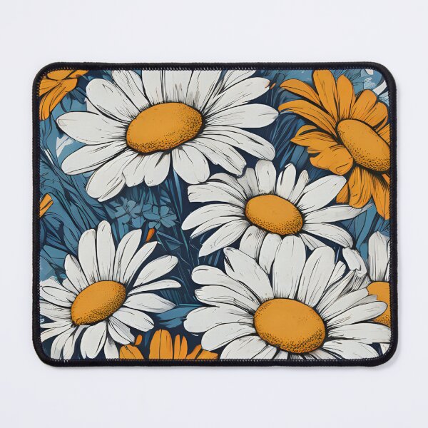 Item preview, A charming daisy vase designed with gentle artistry. designed and sold by MissYouONLY.