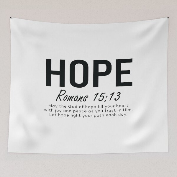 Item preview, Hope Bible Verse – Romans 15:13 designed and sold by GamerGearTees.