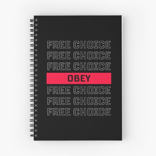 Item preview, Free Choice Obey Dystopian Orwell designed and sold by screenpromos.