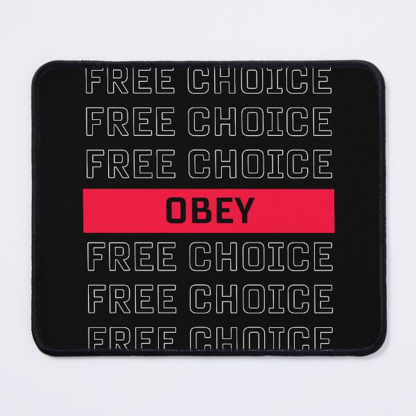Item preview, Free Choice Obey Dystopian Orwell designed and sold by screenpromos.
