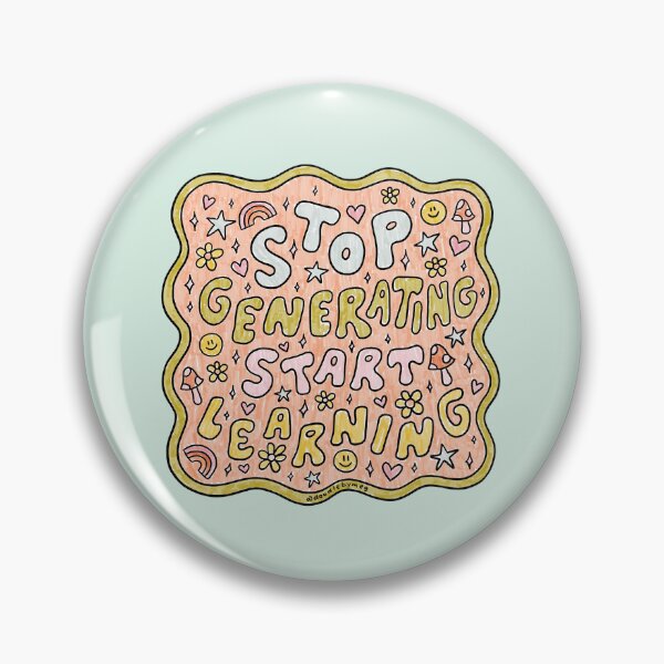 Item preview, Stop Generating Start Learning designed and sold by doodlebymeg.