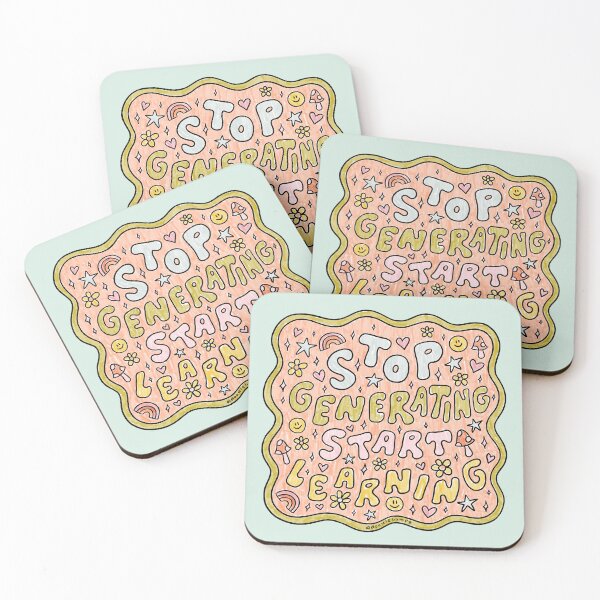 Item preview, Stop Generating Start Learning designed and sold by doodlebymeg.