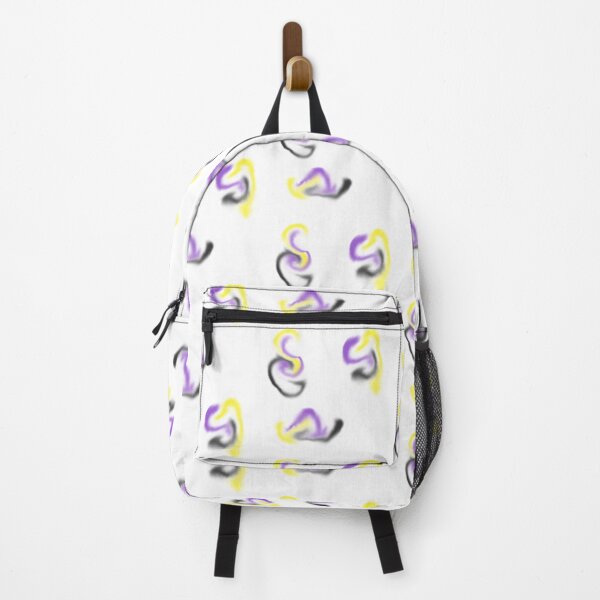 Item preview, yellow, purple, black and white swirl designed and sold by Kawaiicinnamon.