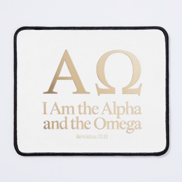 Item preview, Alpha and Omega Christian Scripture Design, Revelation 22:13 designed and sold by MyTshirtArt.