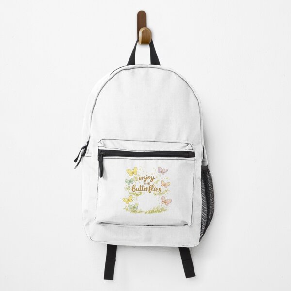 Item preview, Enjoy the Butterflies – Cute Kawaii Butterflies with Floral Theme designed and sold by Paws-nd-Prints.