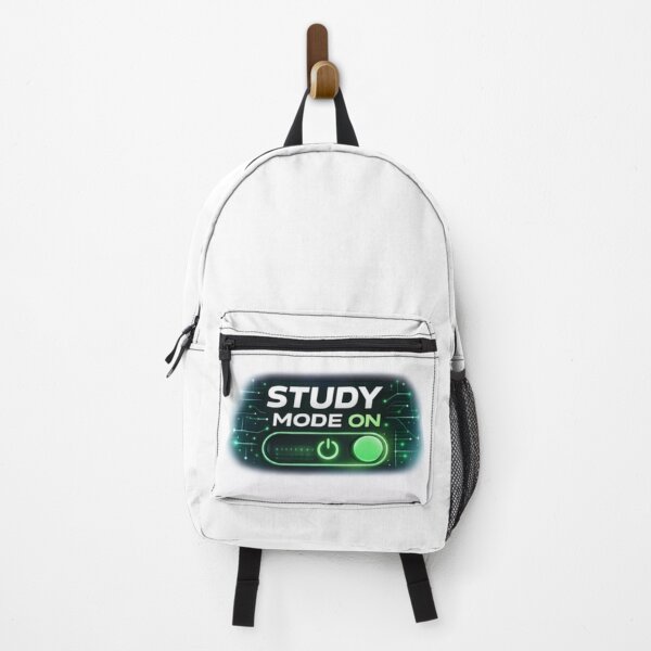 Item preview, Study Mode ON – Smart Student Motivation Design designed and sold by Amr Darwish Graphic designer.
