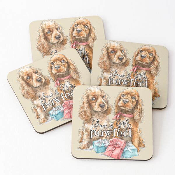 Item preview, You & Me Pawfect - Cute Dog Lover | Gift for Her or Him designed and sold by PopsiclesArtStudio.