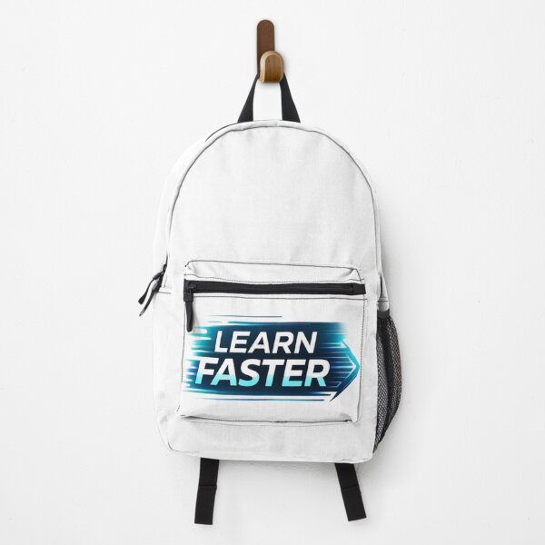 Item preview, Learn Faster – Smart Study Motivation Design designed and sold by Amr Darwish Graphic designer.