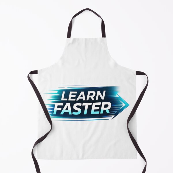 Item preview, Learn Faster – Smart Study Motivation Design designed and sold by Amr Darwish Graphic designer.