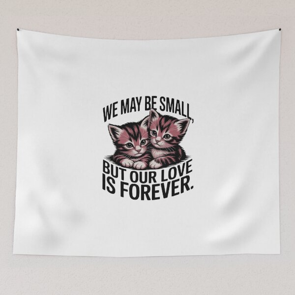 Item preview, Forever Loved – Emotional Kittens Tribute Design designed and sold by Mokashop95.
