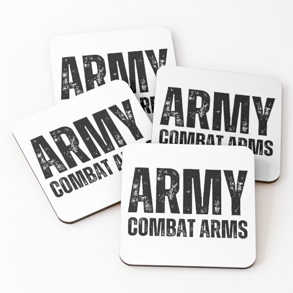 Item preview, Army Combat Arms – Rugged Military Pride Design black worn look font designed and sold by GFamilyC.