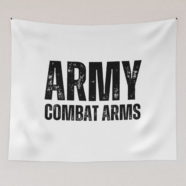 Item preview, Army Combat Arms – Rugged Military Pride Design black worn look font designed and sold by GFamilyC.